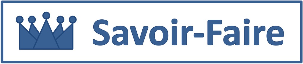 Icon Savoir-Faire
